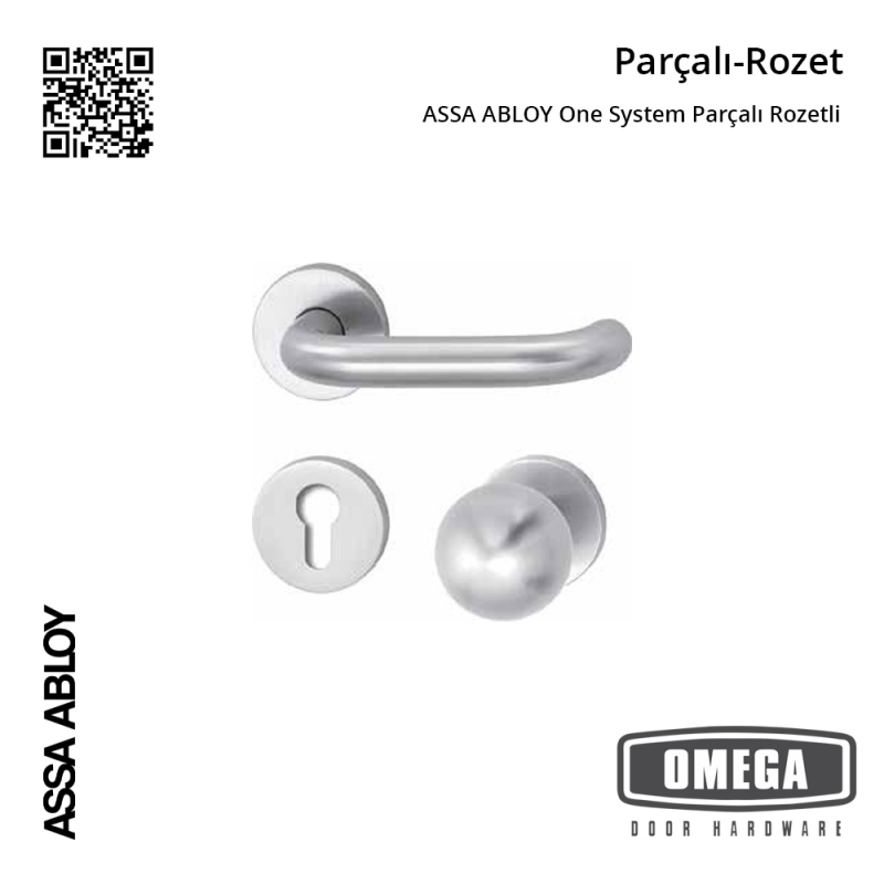 ASSA ABLOY One System Parçalı Rozetli