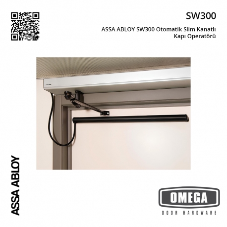 ASSA ABLOY SW300 Otomatik Slim Kanatlı Kapı Operatörü